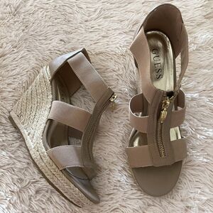 GUESS Espadrille Wedges  (New)